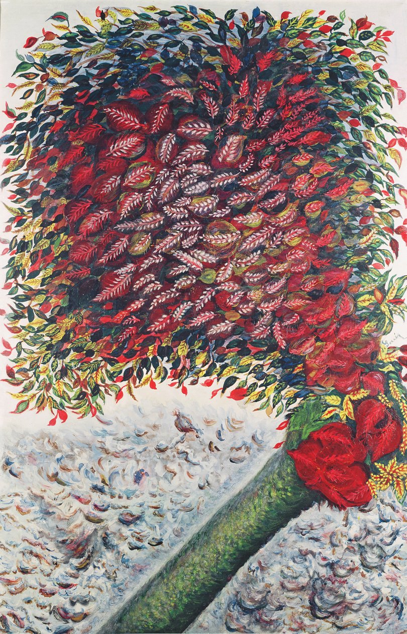 Det røde træ, 1928-30 af Seraphine Louis
