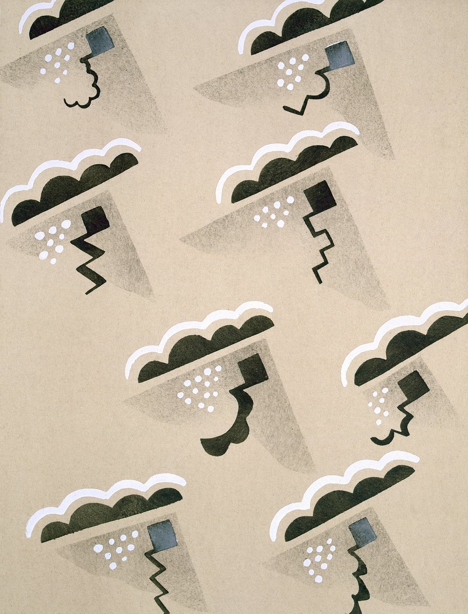 Design fra "Nouvelles Compositions Decoratives", slutningen af 1920