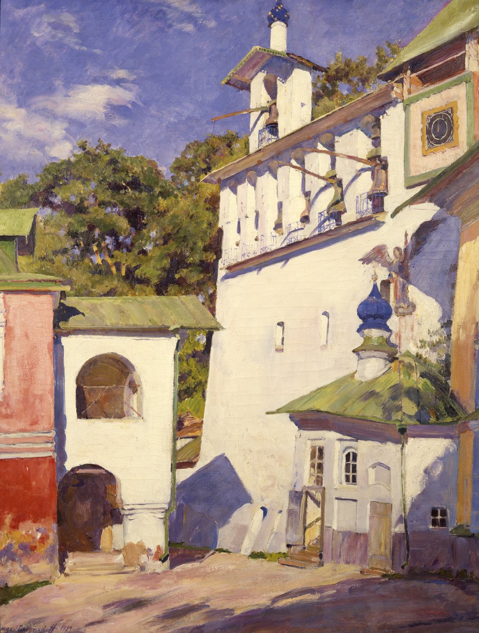 De store klokker, 1929 af Sergei Arsenevich Vinogradov
