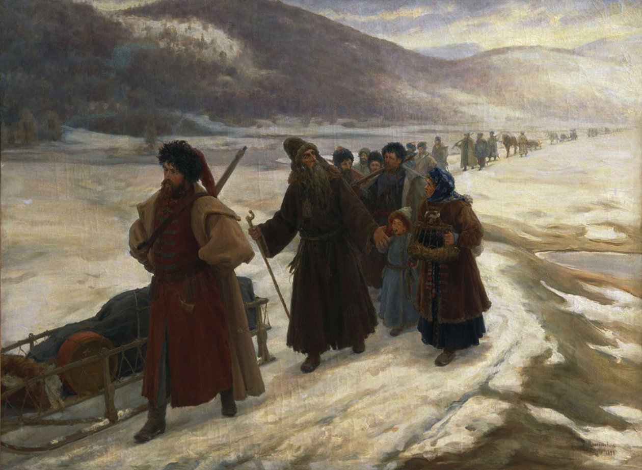 Vejen til Sibirien af Sergei Dmitrievich Miloradovich