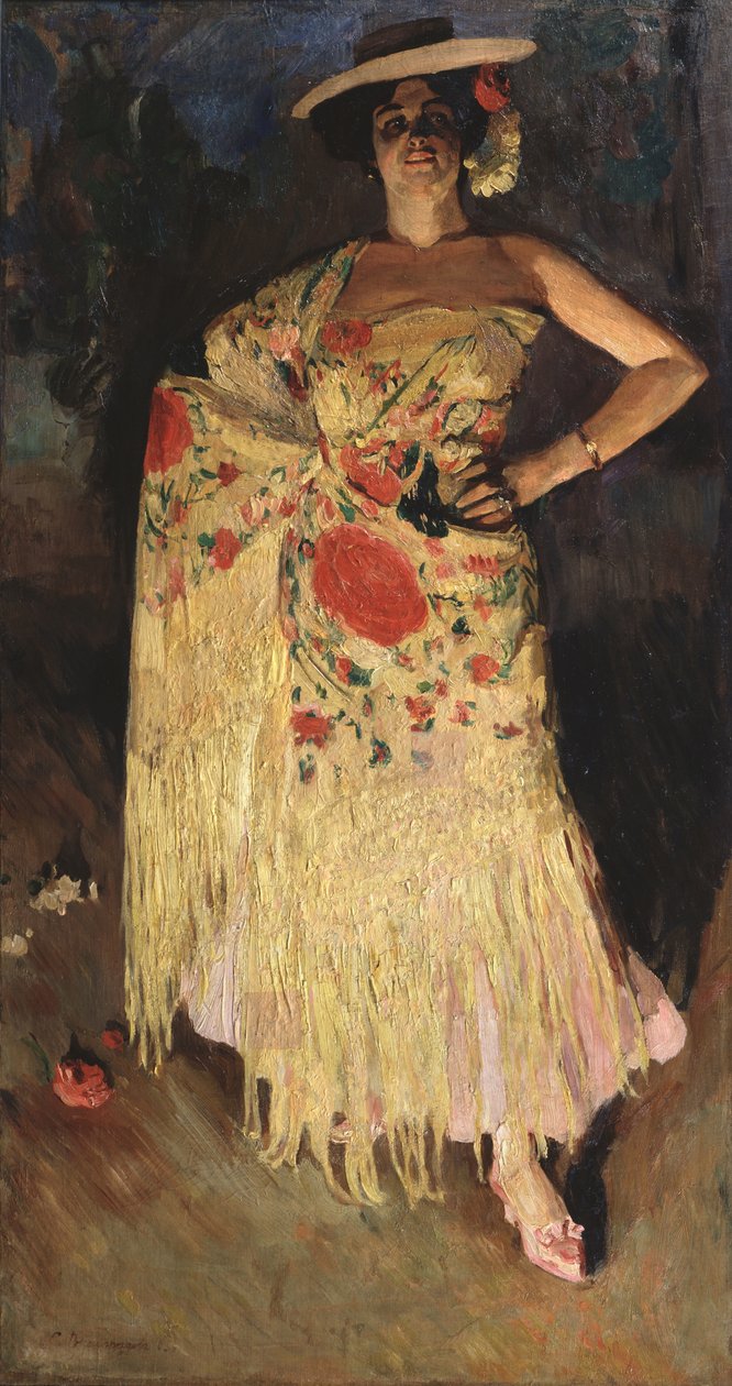 En danser, 1903 af Sergei Arsenevich Vinogradov