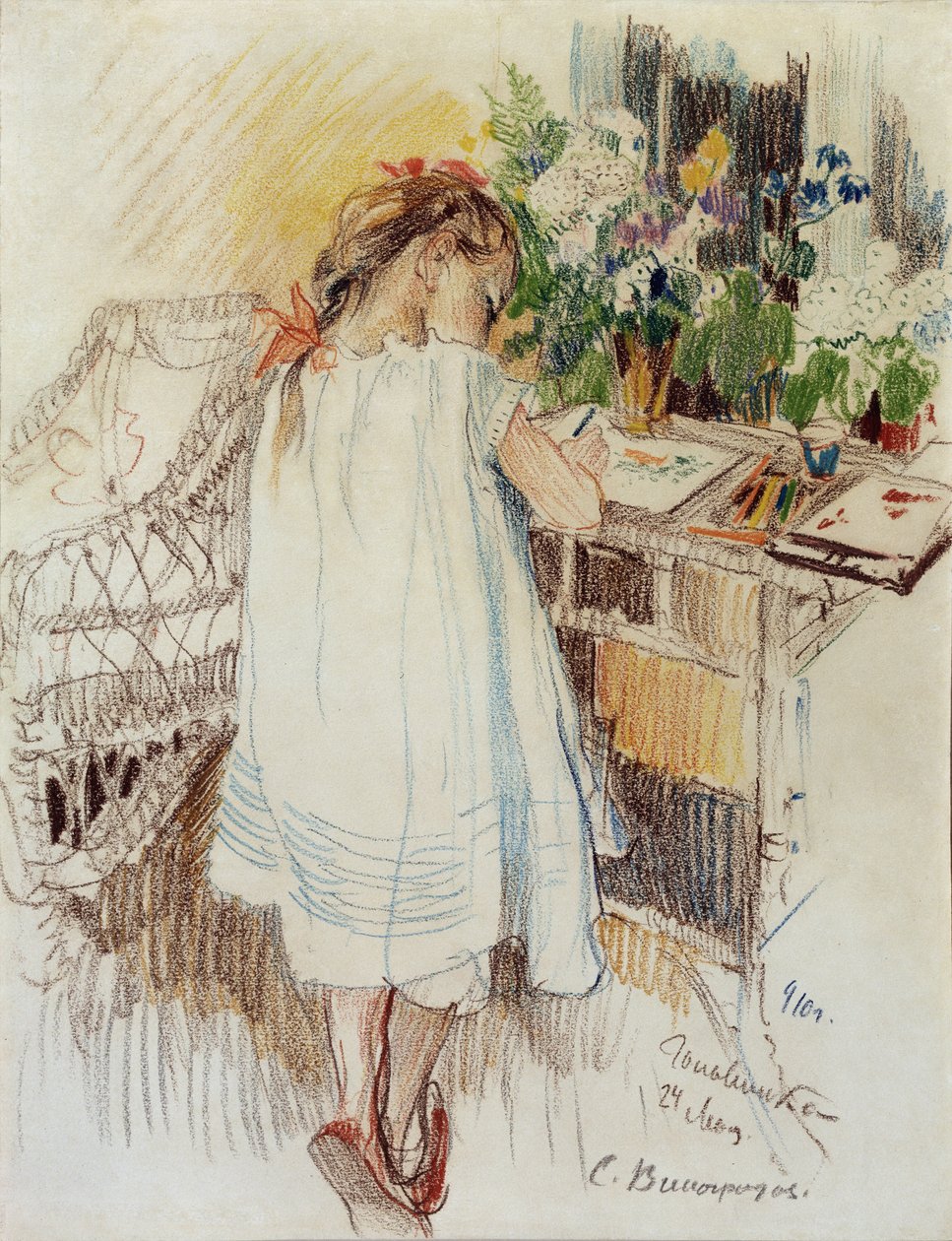 En lille en, 1910 af Sergei Arsenevich Vinogradov