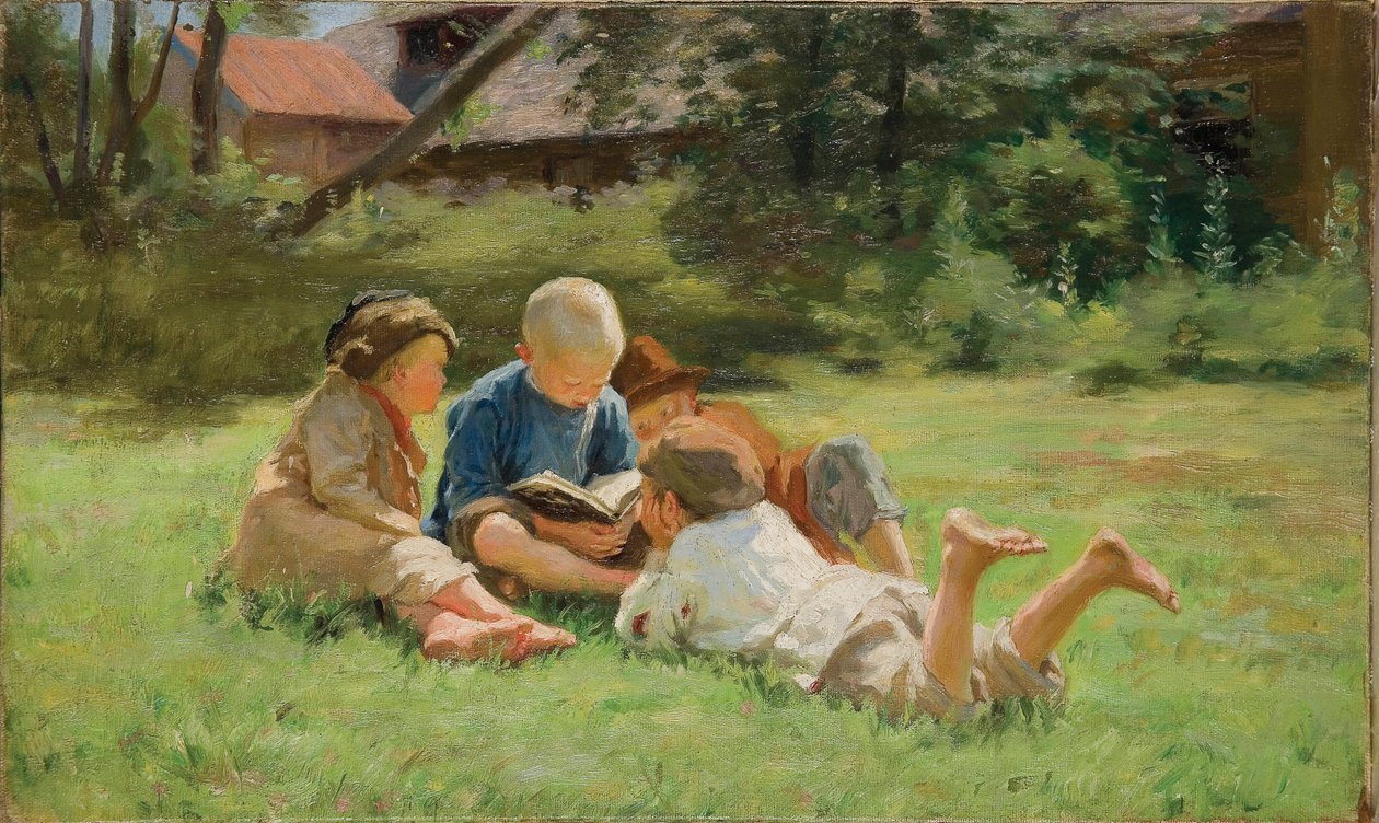 Børn - Vinogradov, Sergei Arsenyevich (1869-1938) - 1890