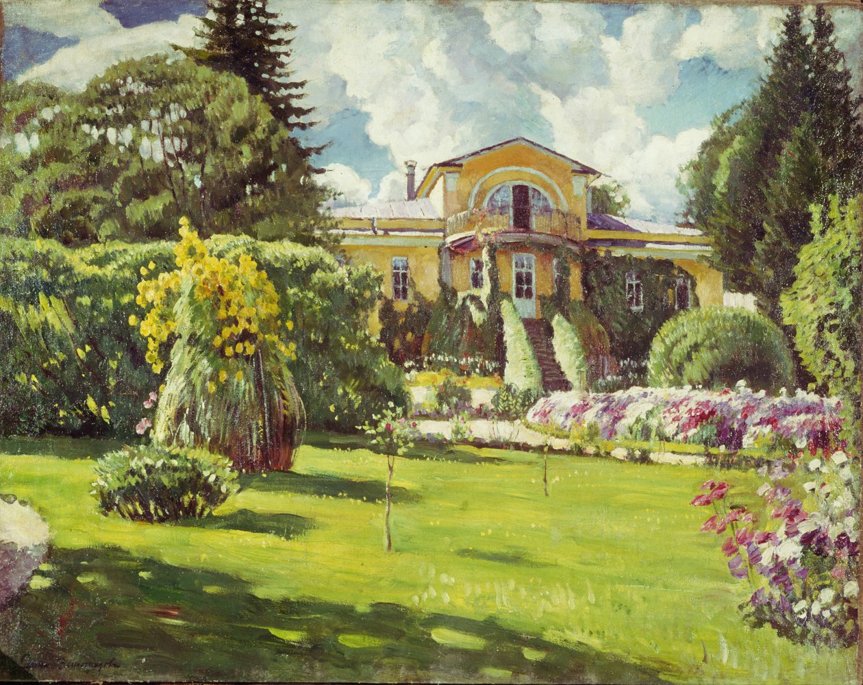 Dacha nær Moskva af Sergei Arsenevich Vinogradov