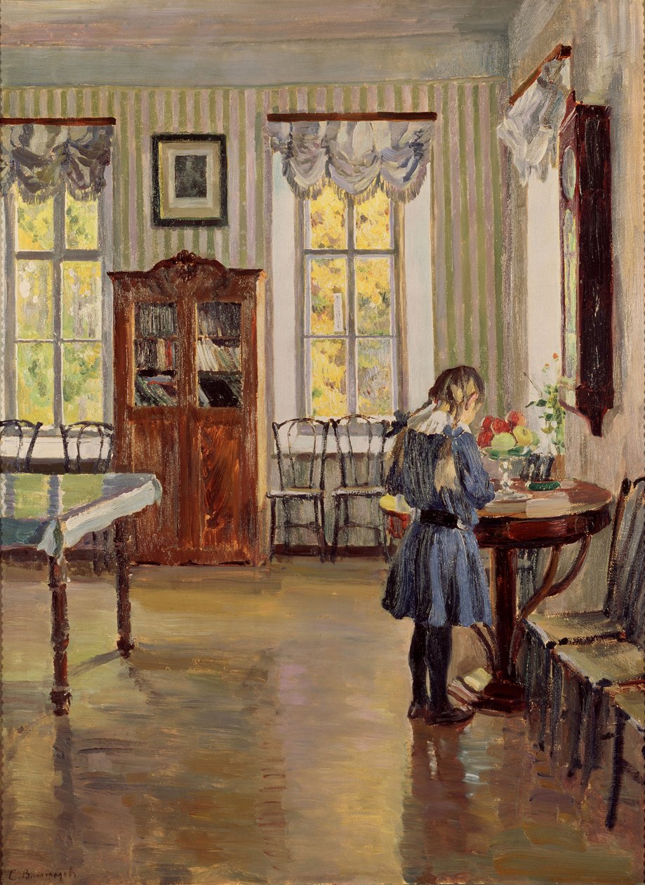 I et hus, 1913 af Sergei Arsenevich Vinogradov