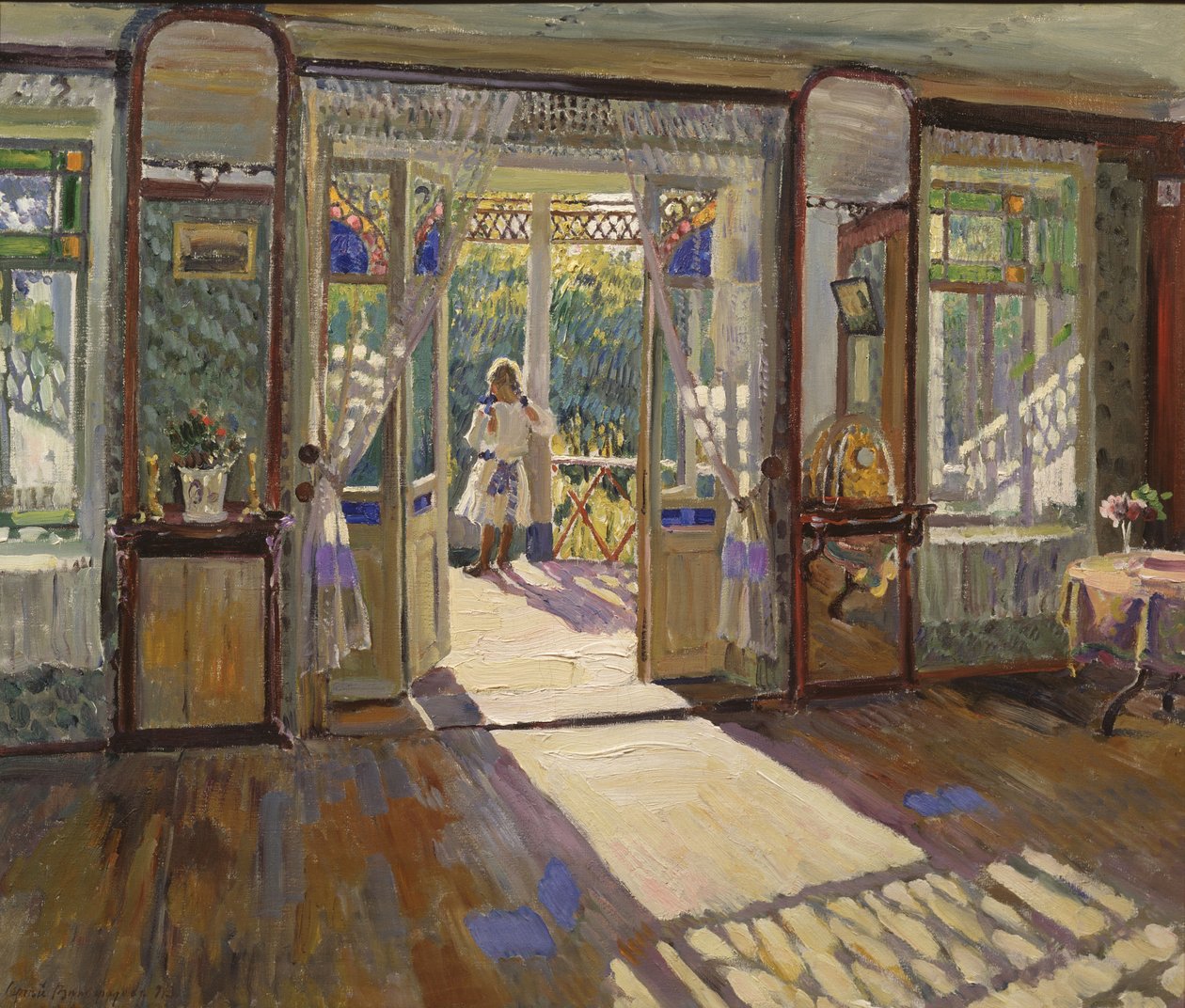 I et hus, 1913 af Sergei Arsenevich Vinogradov