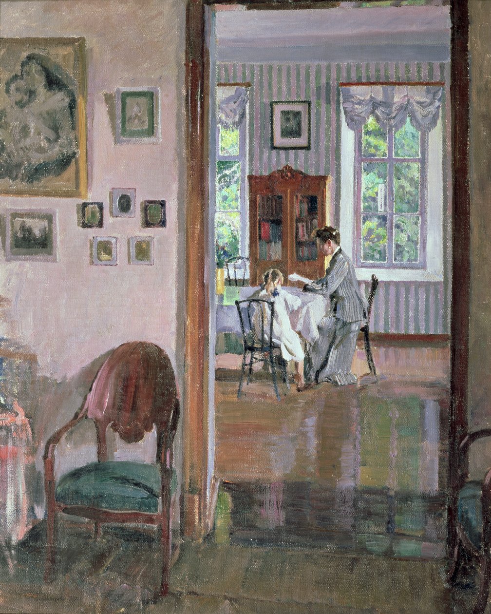 Interiør af Sergei Arsenevich Vinogradov