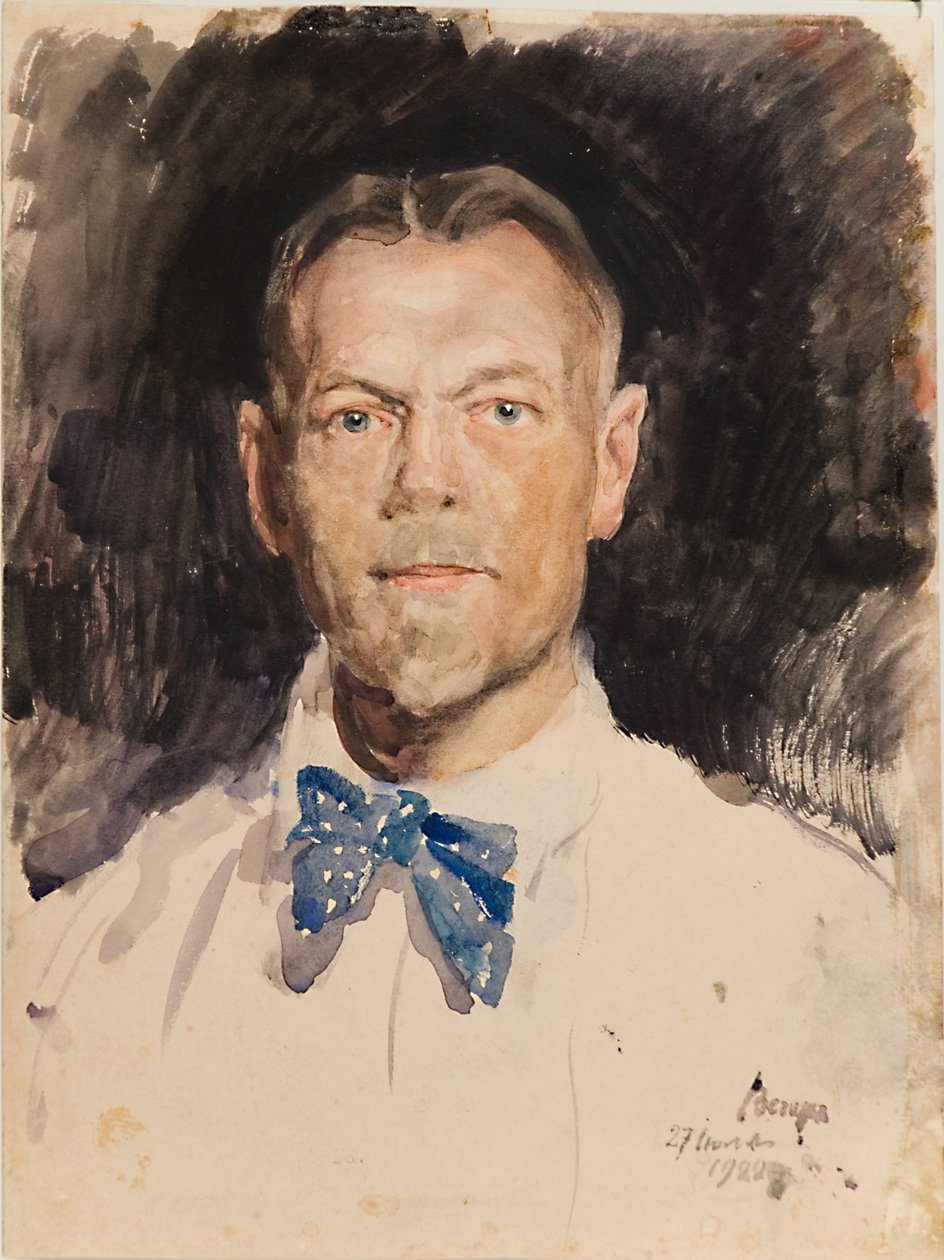 Selvportræt, 1922 af Sergei Arsenevich Vinogradov