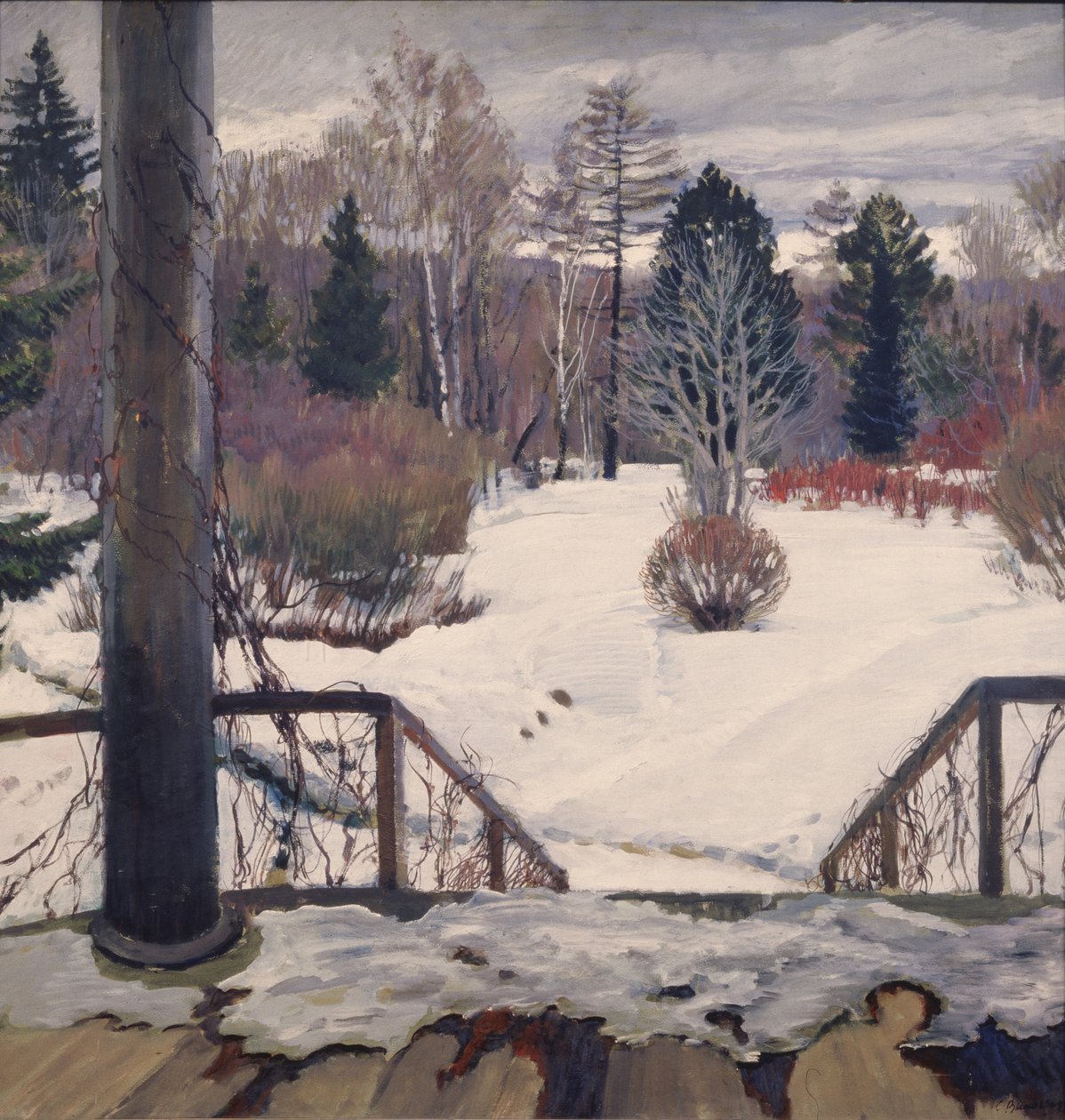 Foråret kommer, 1911 af Sergei Arsenevich Vinogradov