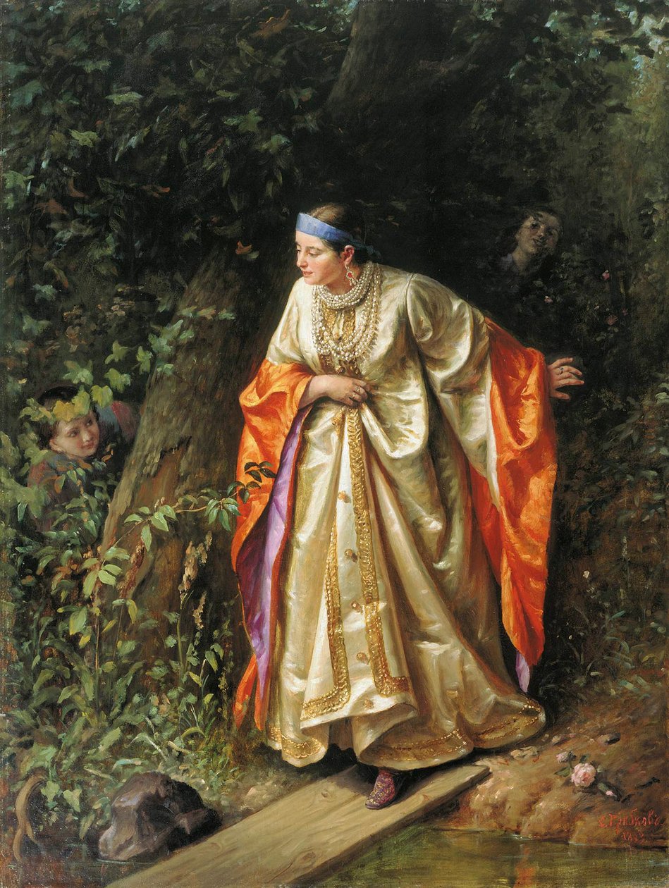 Skjul og søg, 1893. af Sergei Gribkov