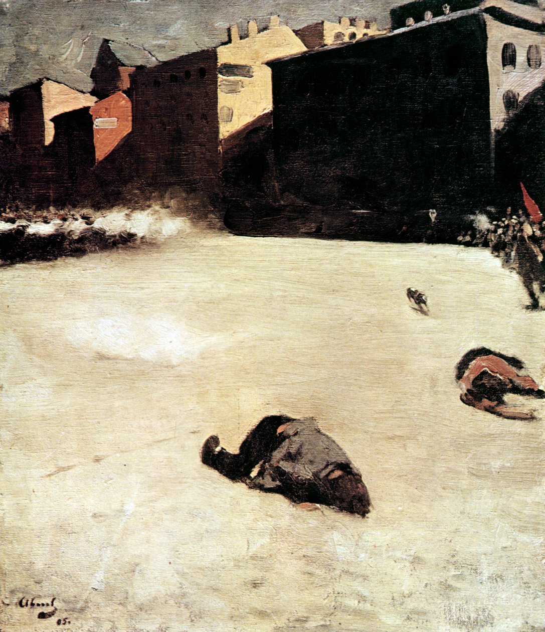 Massakren, 1905. af Sergei Ivanov