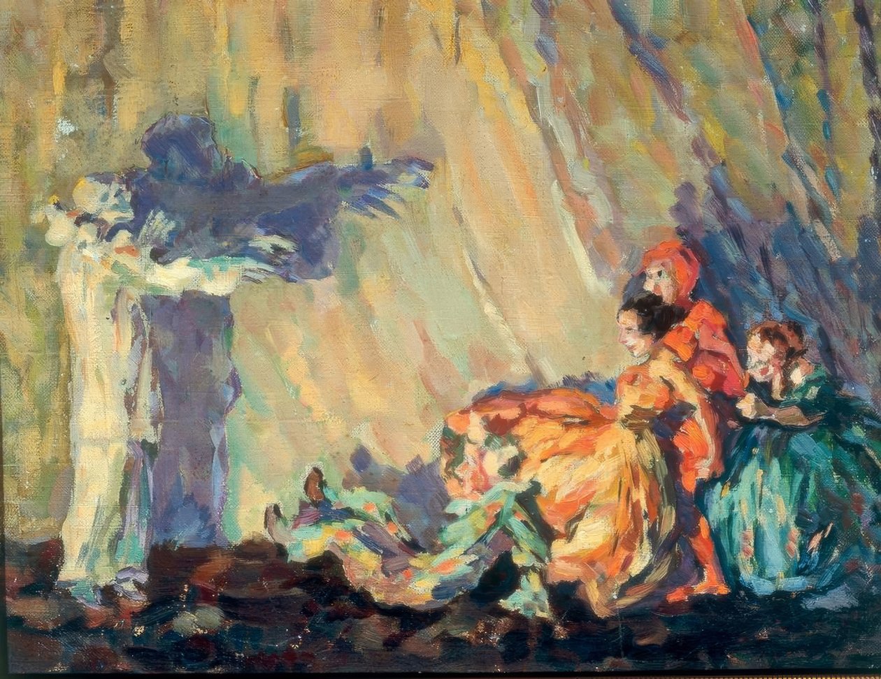 Leoncavallo, Bajazzo / Gem. v. Sudeikin af Sergei Jurjewitsch Sudeikin