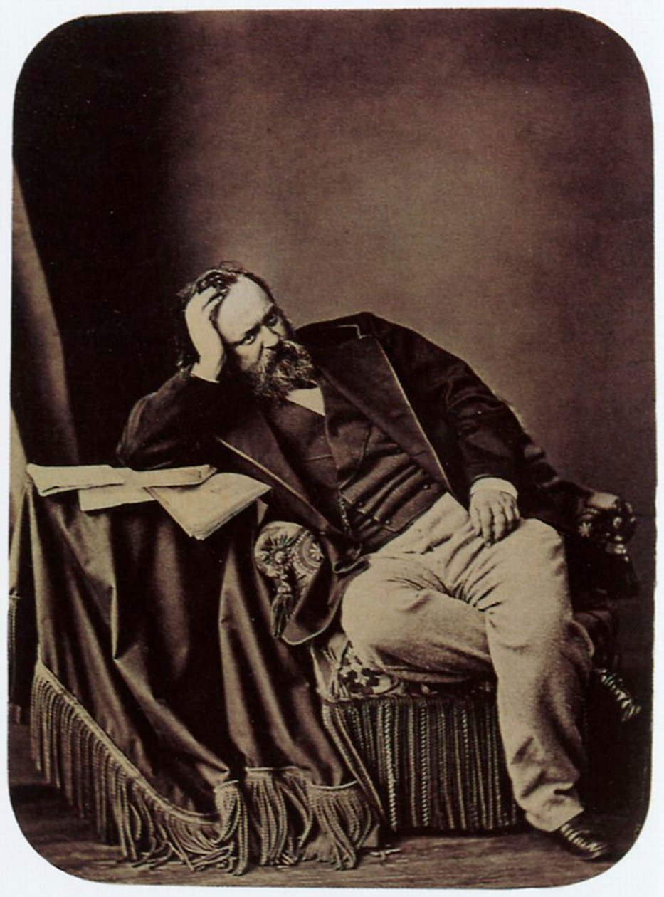 Alexander Herzen, russisk forfatter og tænker, 1861 af Sergei Lvovich Levitsky