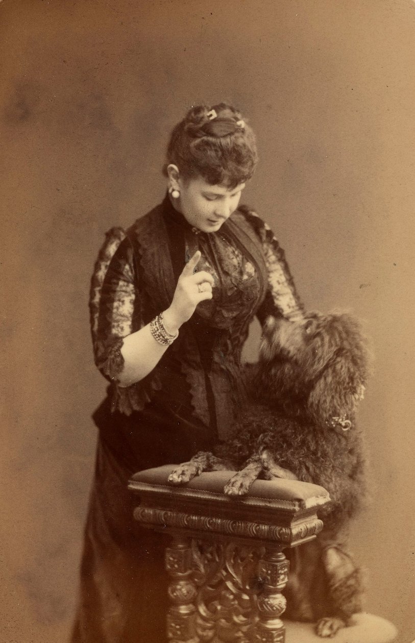 Marie Pavlovna de Russie - Storhertuginde Maria Pavlovna af Rusland (1854-1920), af Levitsky, Sergei Lvovich (1819-1898). Albumin Photo, ca 1885. Russian State Film and Photo Archive, Krasnogorsk af Sergei Lvovich Levitsky