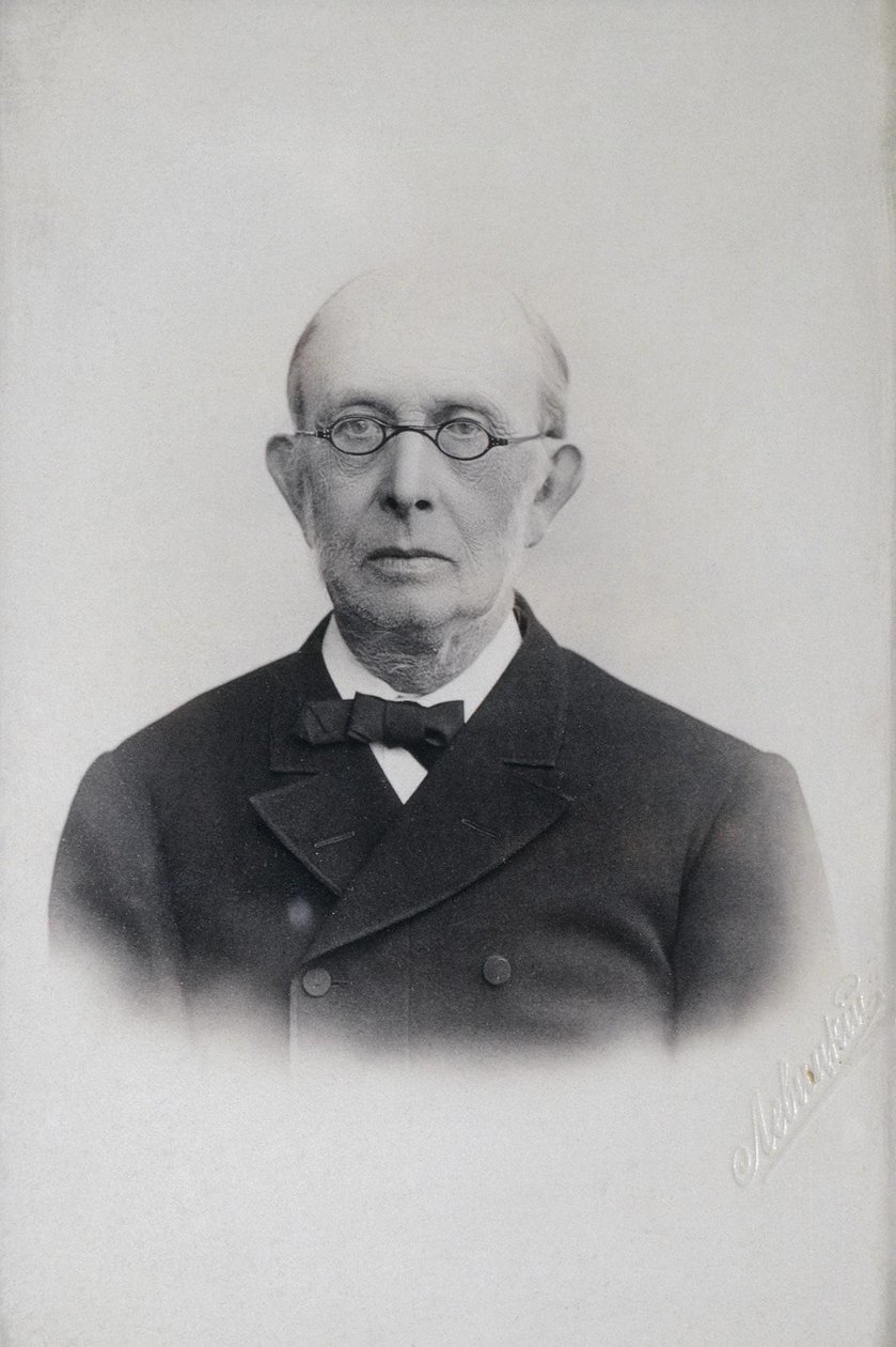 Portræt af Konstantin Petrovich Pobedonostsev 1827-1907, 1902 af Sergei Lvovich Levitsky