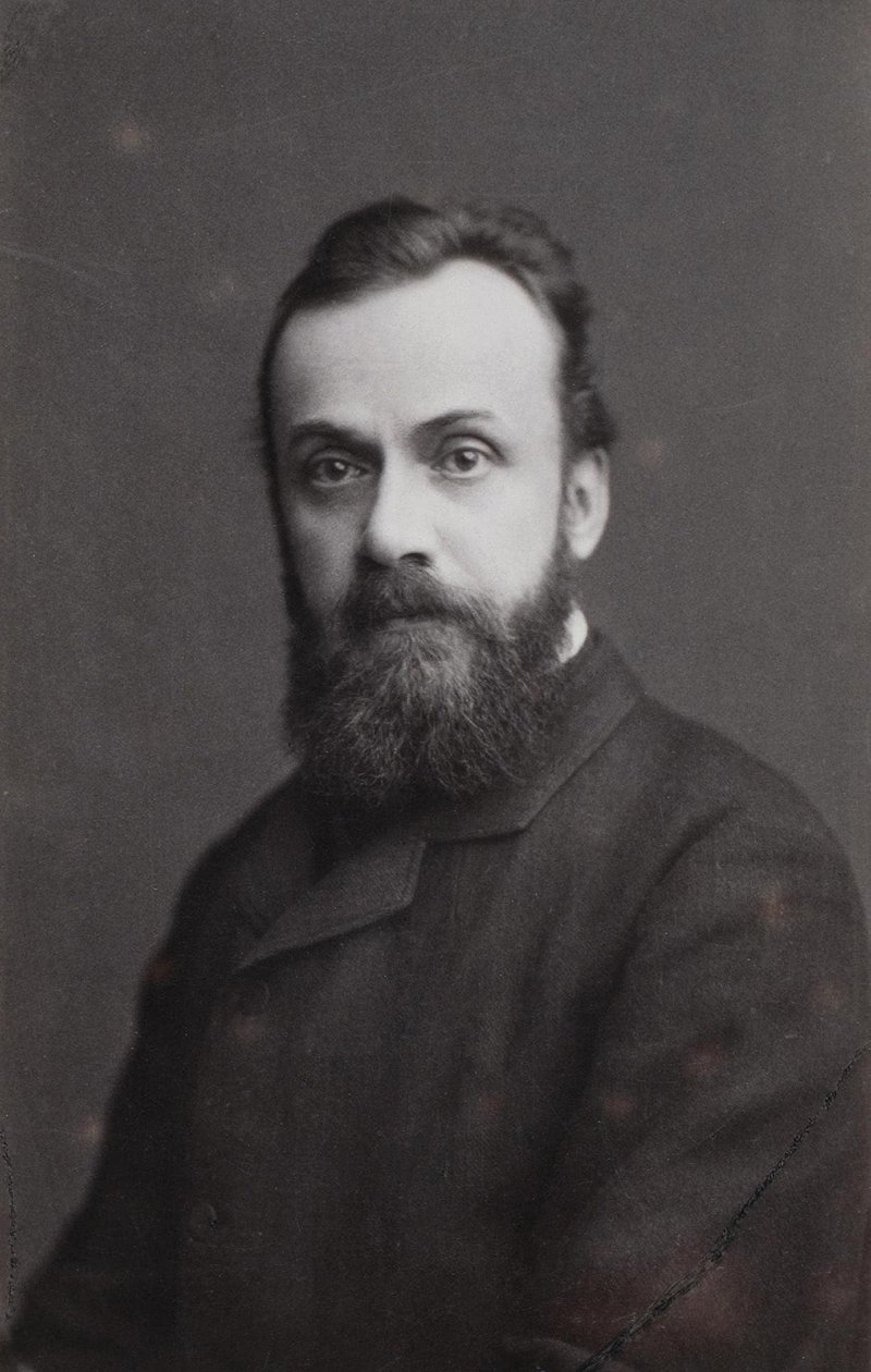 Portræt af forfatteren Gleb Ivanovich Uspensky 18431902, 1870 af Sergei Lvovich Levitsky