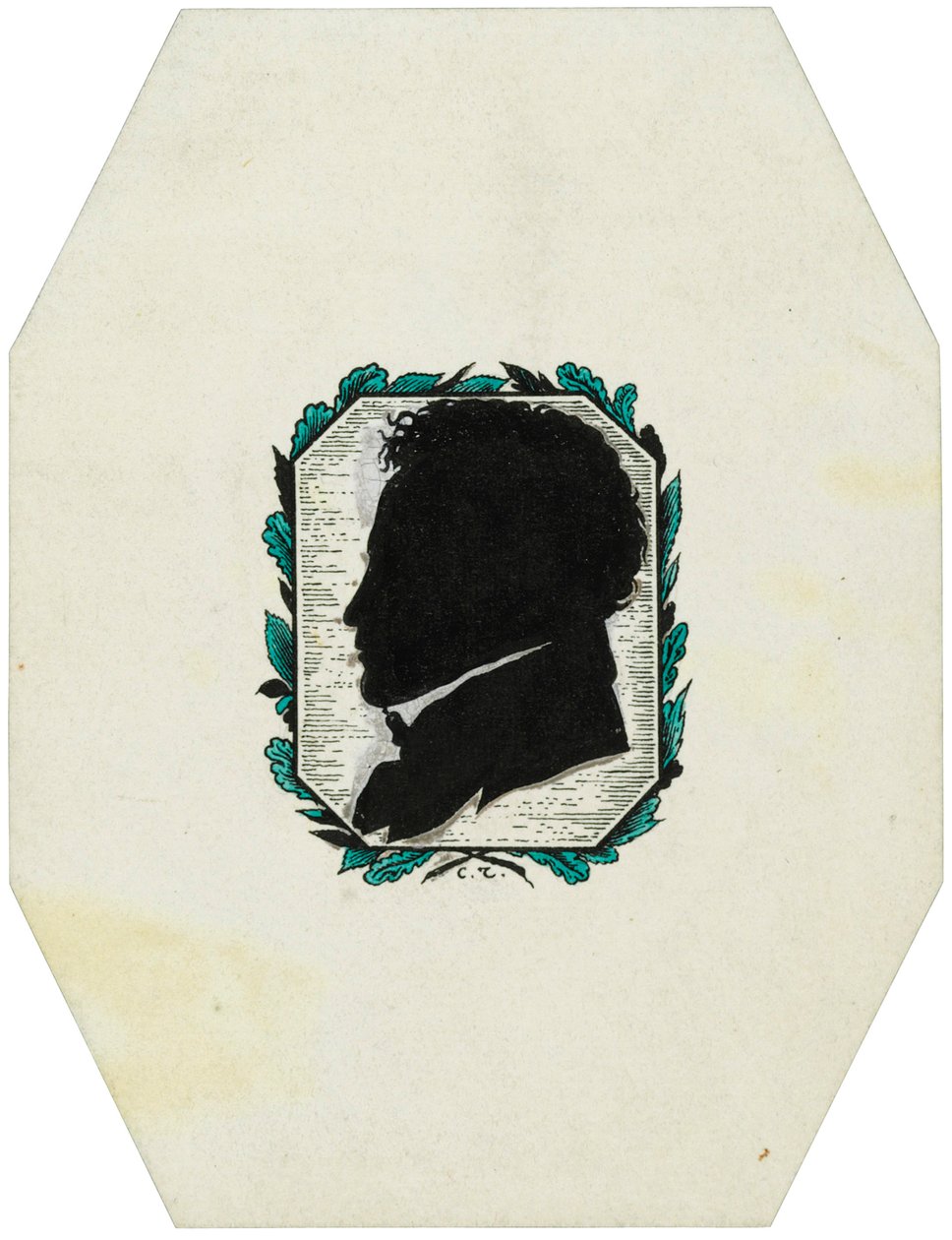Alexander Pushkin. Illustration til digtet Ruslan og Lyudmila af A. Pushkin, 1921-1926. af Sergei Vasilevich Chekhonin