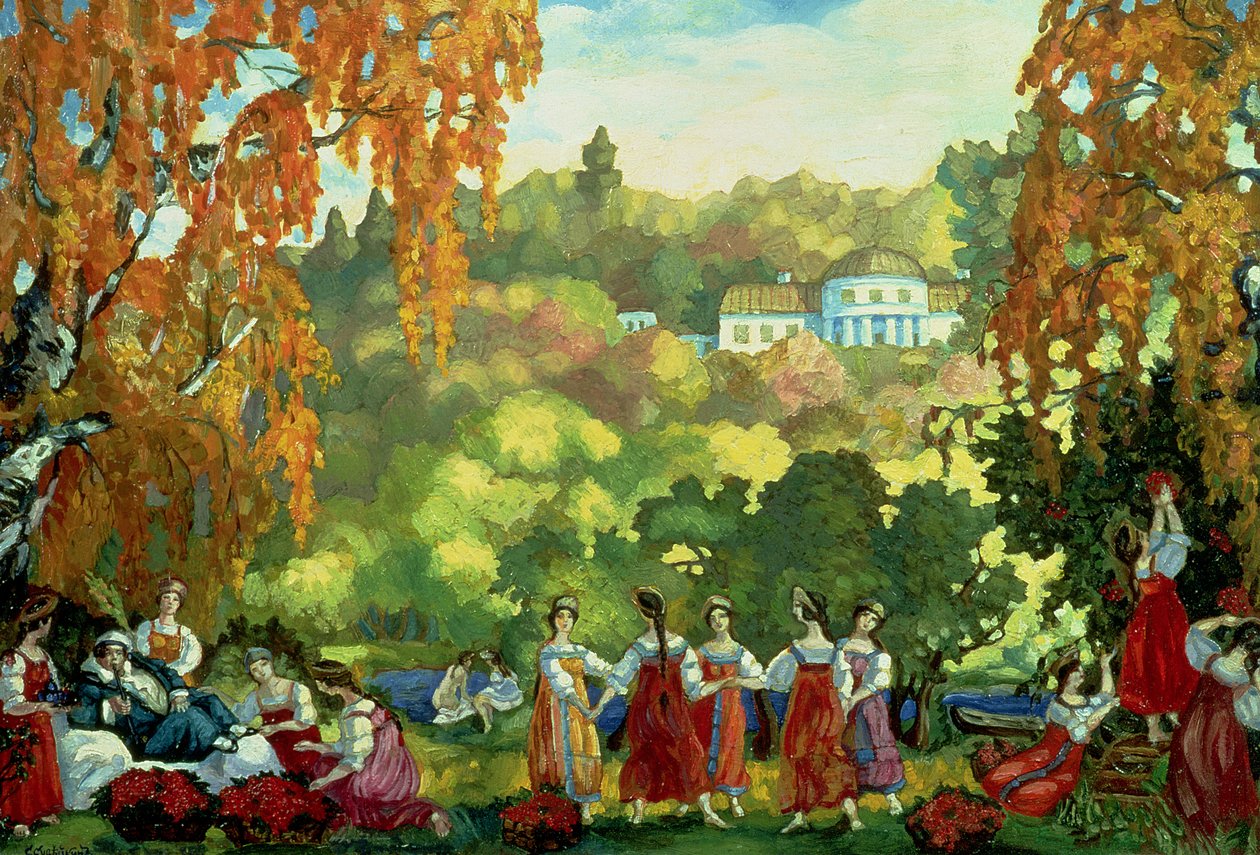 Sommerdage i det tidlige efterår af Sergei Yurevich Sudeikin