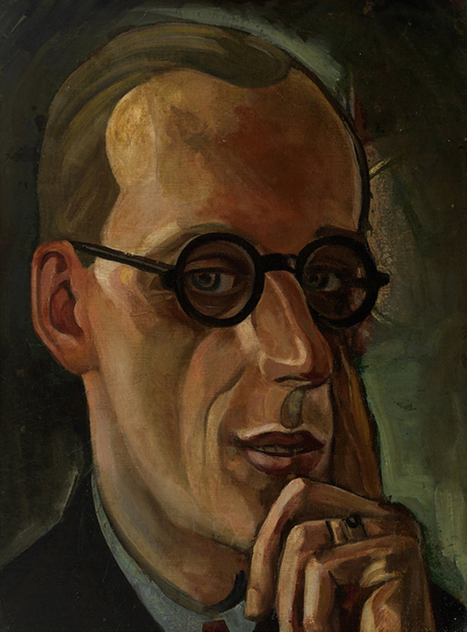 Portræt af komponisten Sergei Prokofiev 1891-1953, 1930