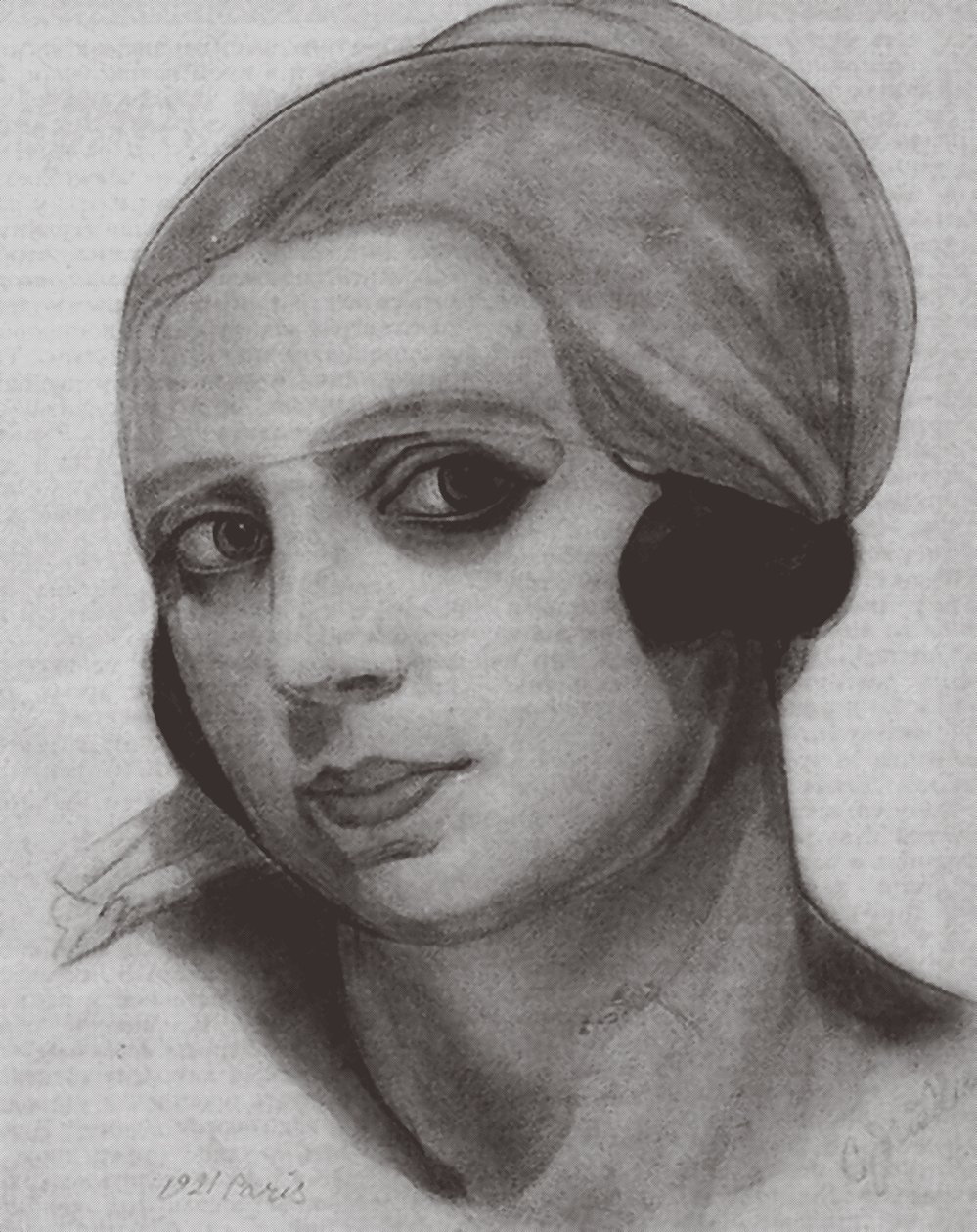 Vera de Bosset Stravinsky 1888-1982, 1921 af Sergei Yurievich Sudeykin