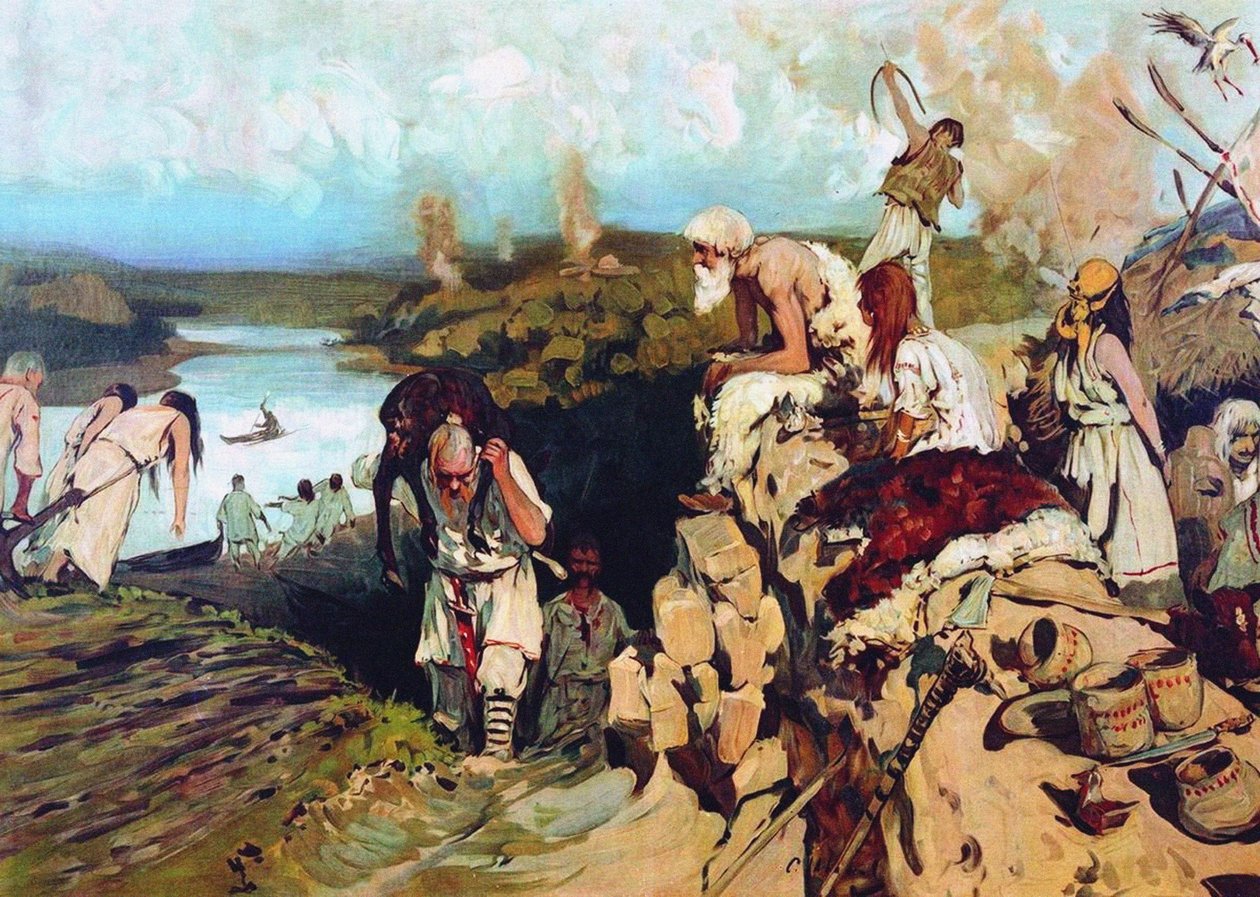 Østslavernes liv, 1907-1909 af Sergej Vasilevic Ivanov
