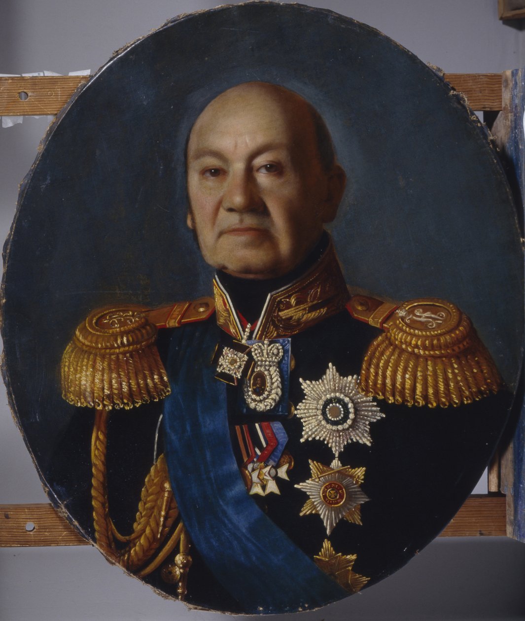 Portræt af grev Arseny Andreyevich Zakrevsky 17831865, efter 1848 af Sergey Konstantinovich Zaryanko