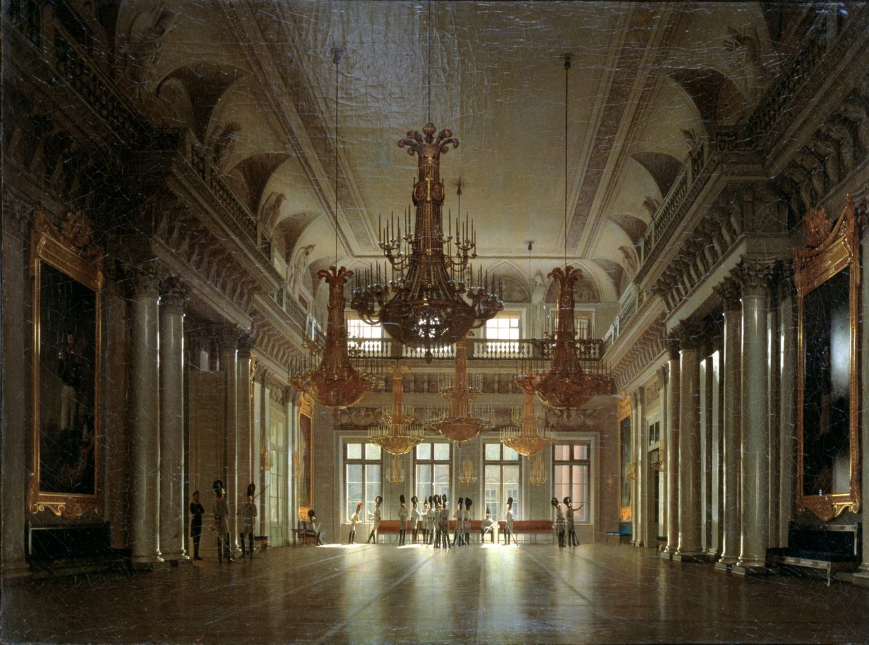 Feltmarskalens sal i Vinterpaladset af Sergey Konstantinovich Zaryanko
