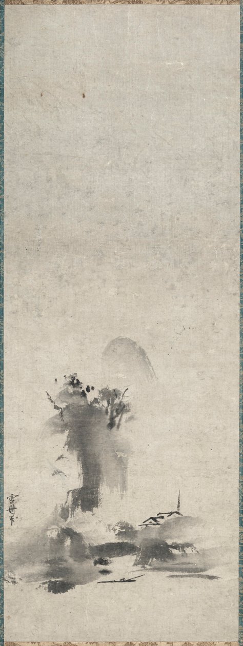 Haboku, Splashed Ink Landscape, 1400-tallet-begyndelsen af 1500-tallet. af Sesshû Tôyô