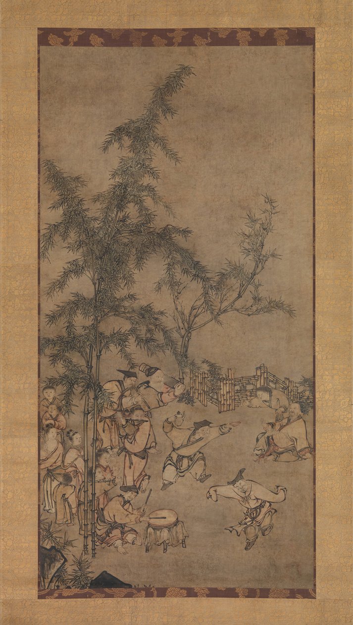 Seven Sages of the Bamboo Grove, 1550