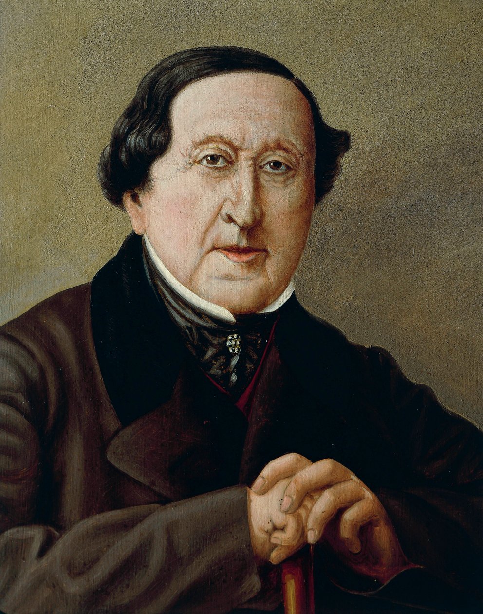 Italien, Portræt af den italienske komponist Gioacchino Rossini af Severini Severini