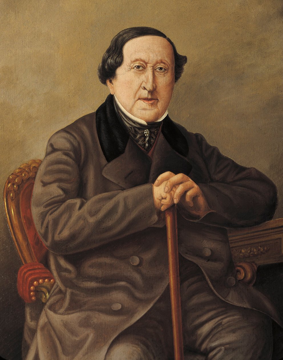Italien, Portræt af den italienske komponist Gioacchino Rossini af Severini Severini