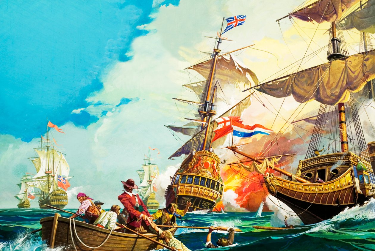 Oberst Blake, soldaten, der erobrede havene af Severino Baraldi