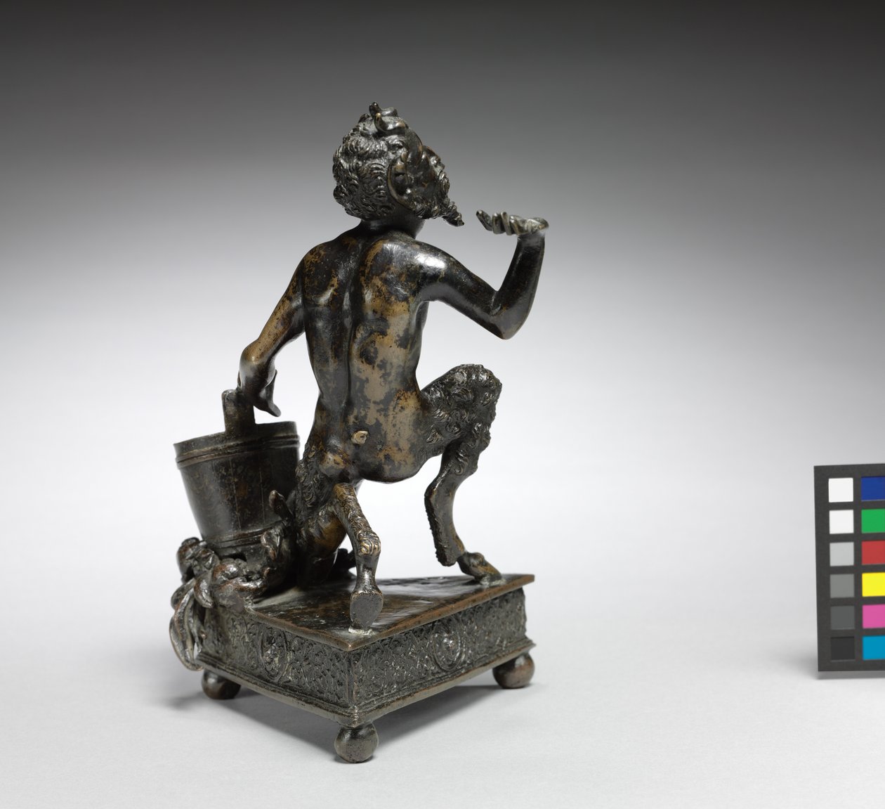 Knælende Satyr, ca. 1520 (bronze) af Severo da Ravenna