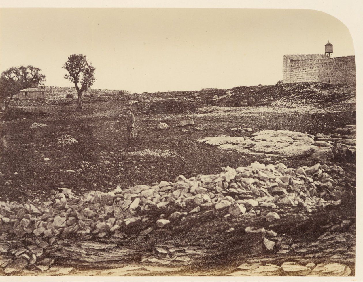 Panoramaudsigt over byen- Generel udsigt over byen undc. fra nord af Sgt. James M. McDonald