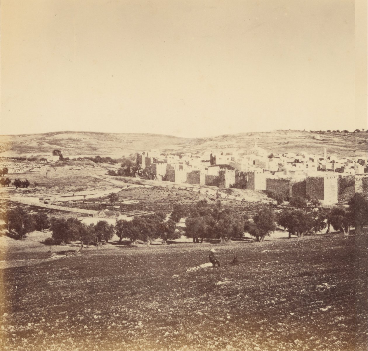Panoramaudsigt over byen af Sgt. James M. McDonald