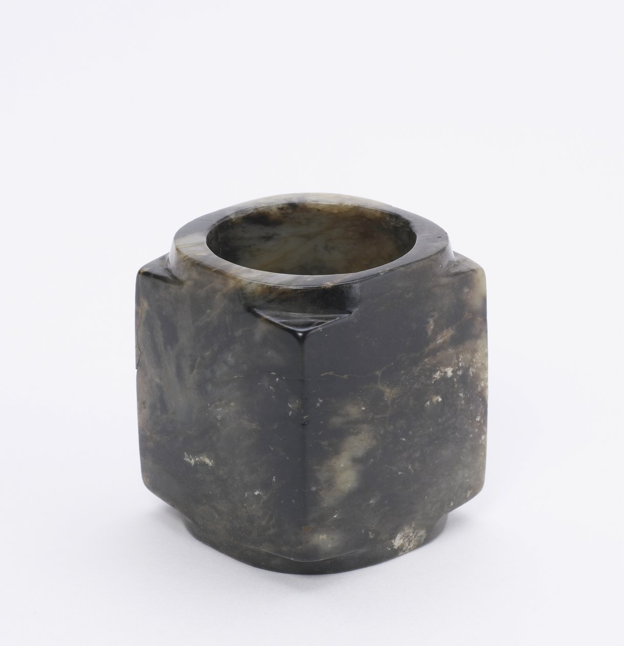 Cong (jade) af Shang Dynasty Chinese School