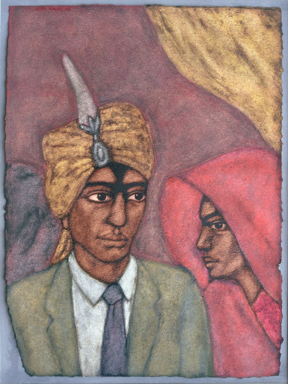 Unionen, 1993 (wc på papir) af Shanti Panchal