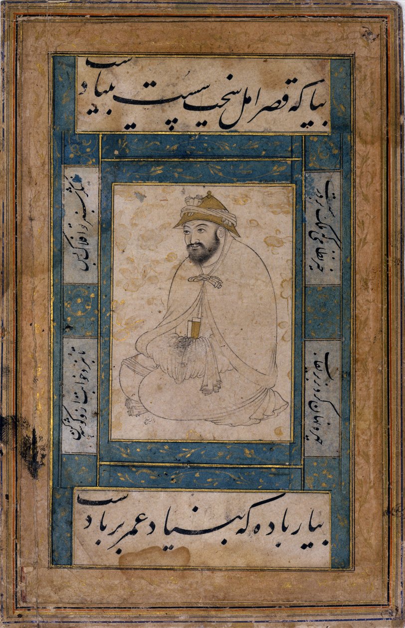 En siddende hellig mand af Shaykh Muhammad