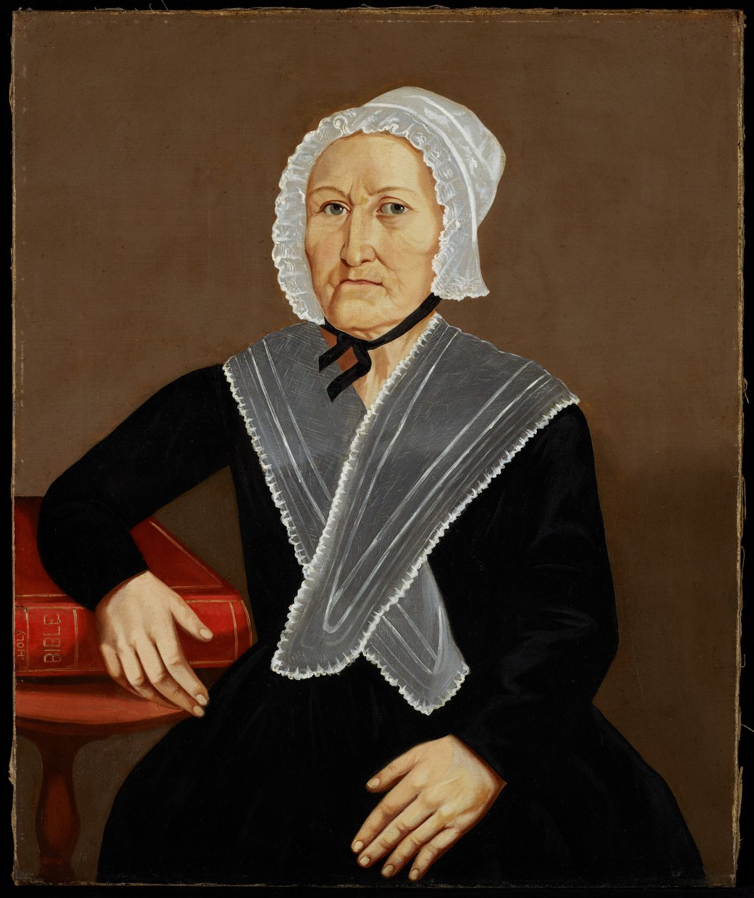Portræt af Harriet Brown, 1845 af Sheldon Peck
