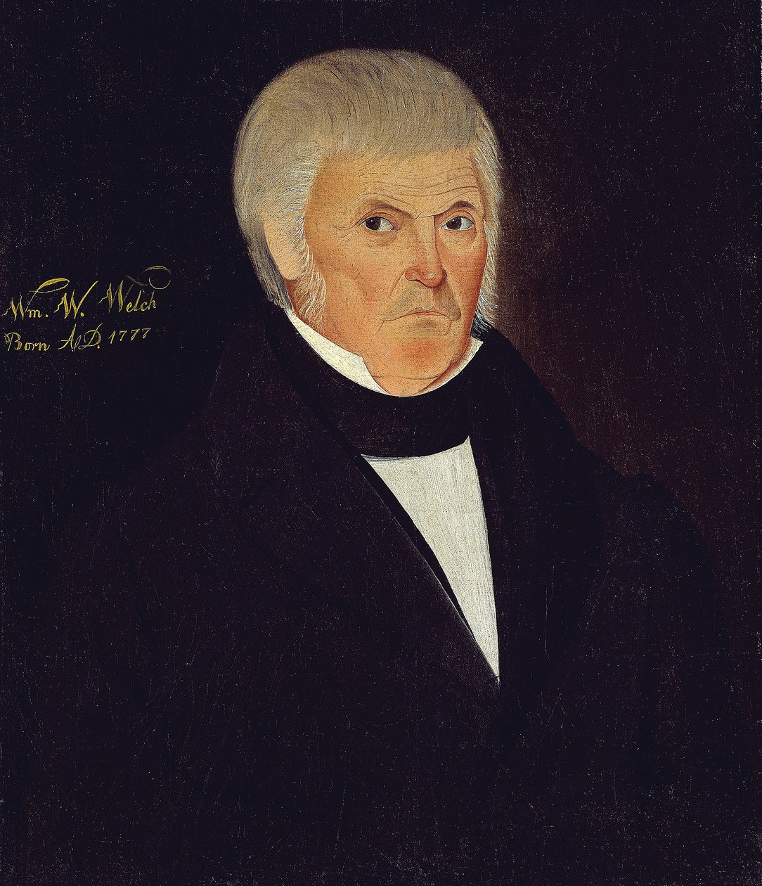 Portræt af Mr. William W. Welch, ca. 1837 (olie på lærred) af Sheldon Peck