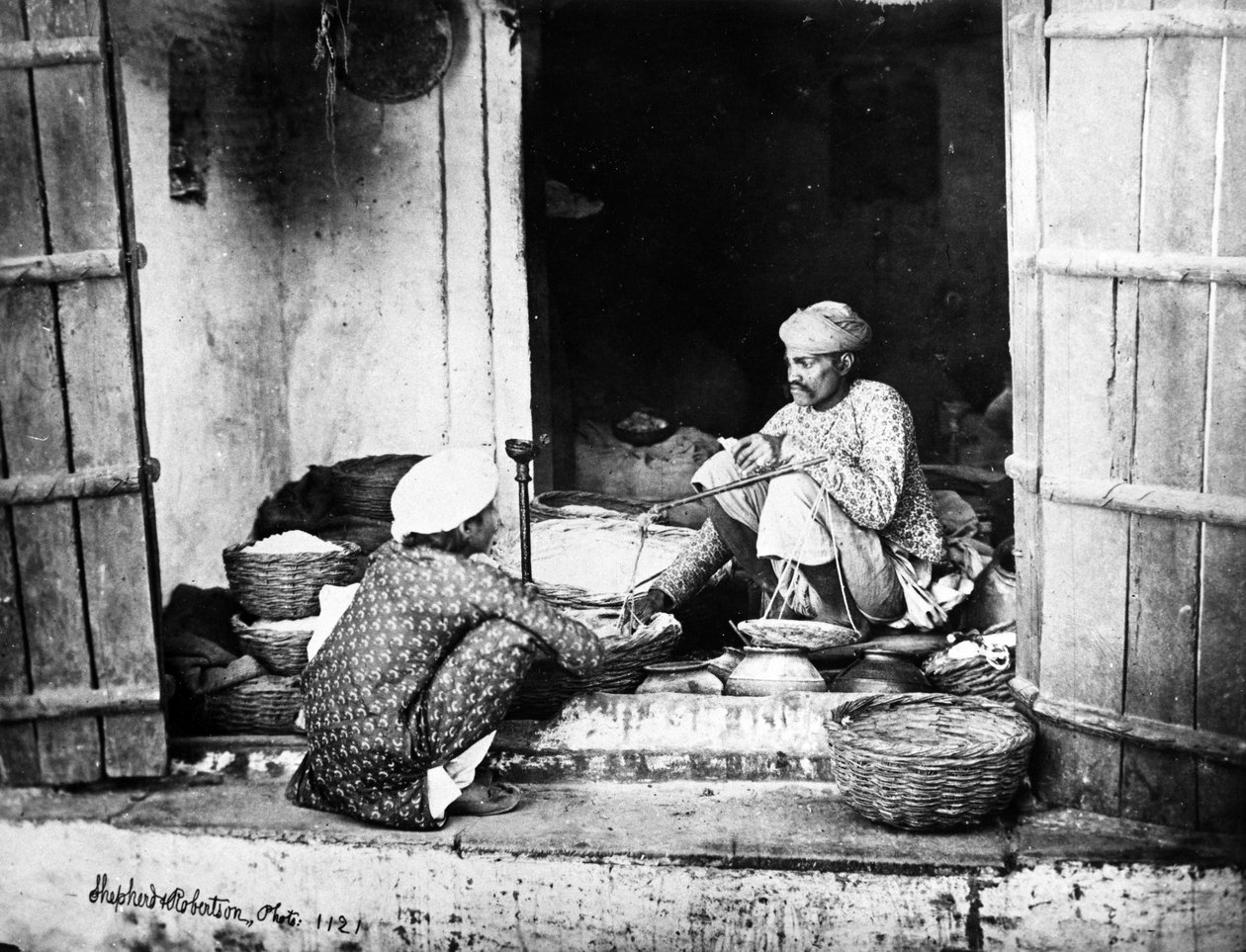 Banyas butik, 1863 af Shepherd and Robertson