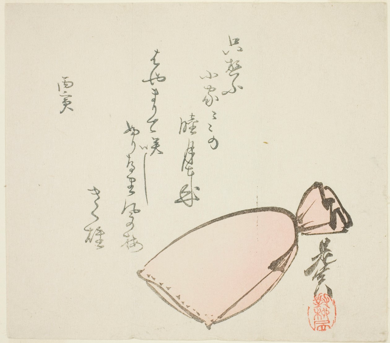 En taske af Shibata Zeshin
