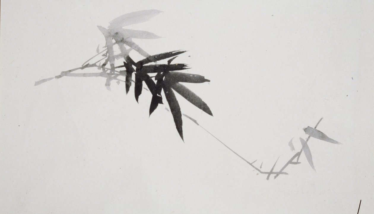 Blomsterstudier [den ene af et par] af Shibata Zeshin