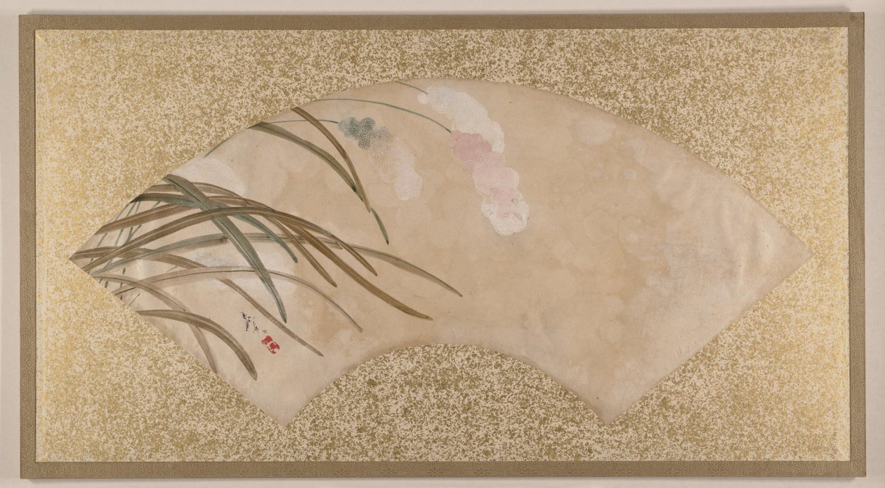 Blomster og blade af Shibata Zeshin