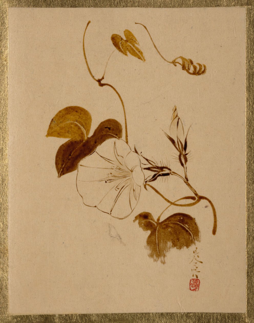 Pragtvindel af Shibata Zeshin