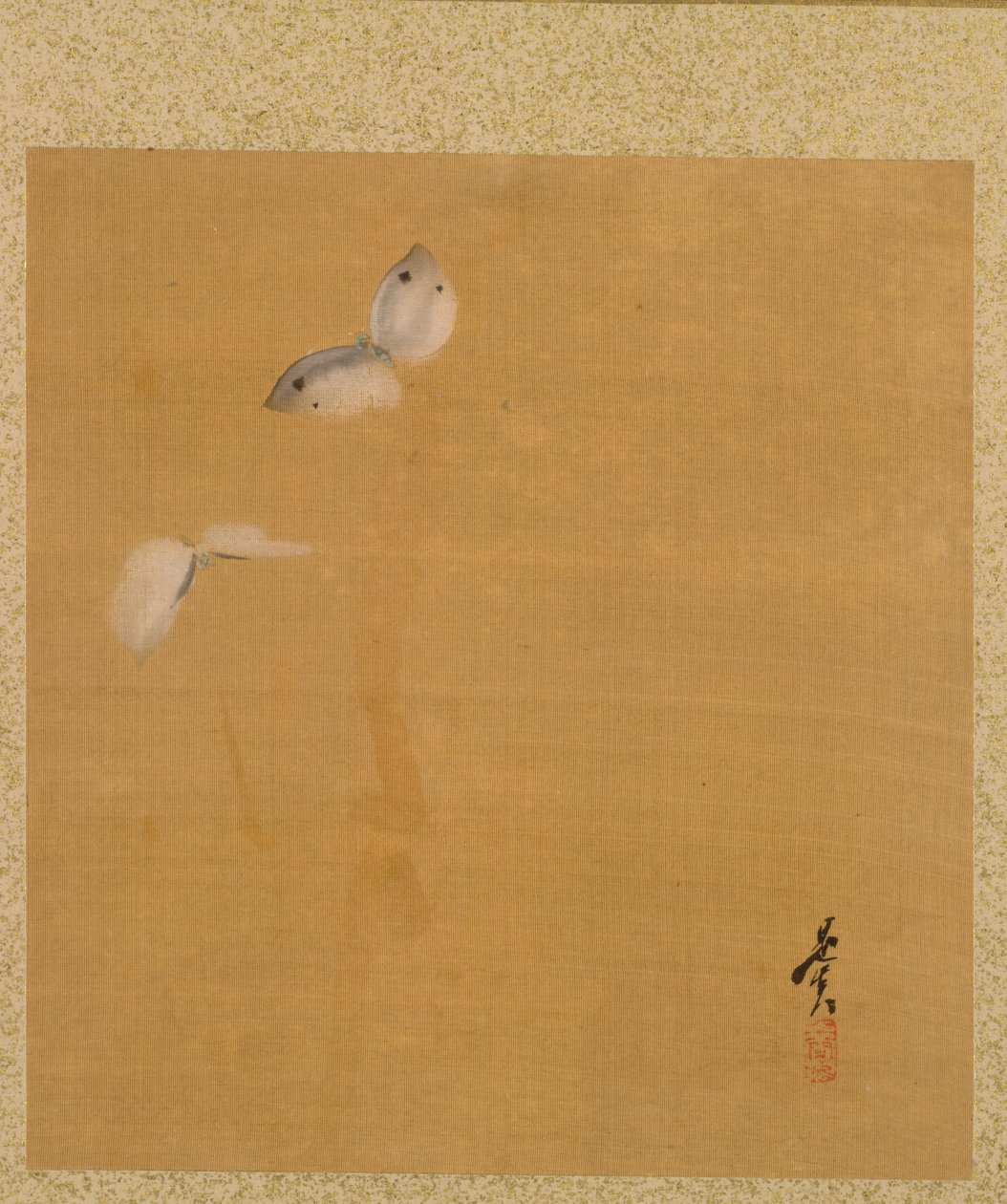 Moths fra Album of Paintings af den ærværdige Zeshin af Shibata Zeshin