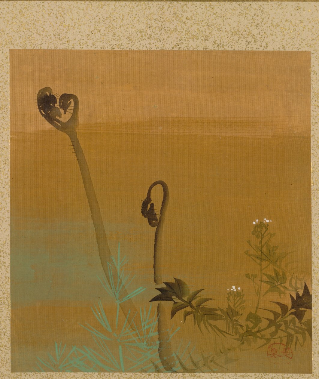 Nye bregner fra Album of Paintings af den ærværdige Zeshin af Shibata Zeshin