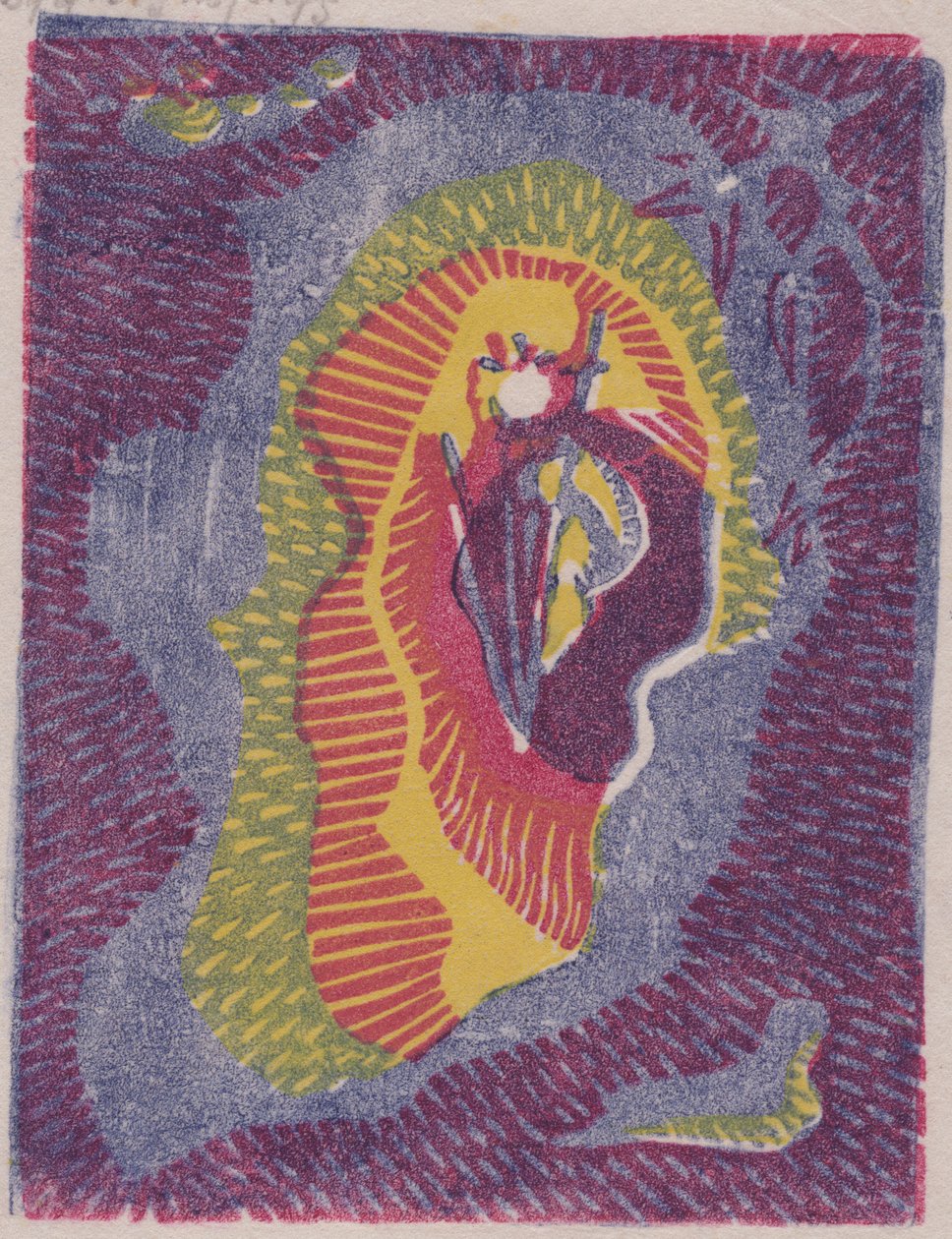 Abstrakt, c1950. af Shirley Markham