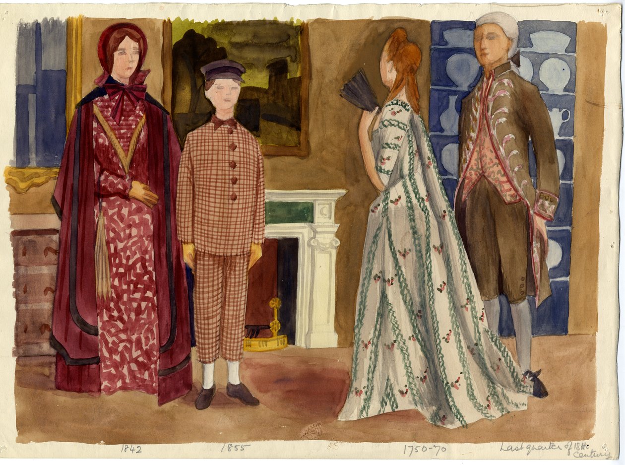 Historisk kostume, 1951. af Shirley Markham