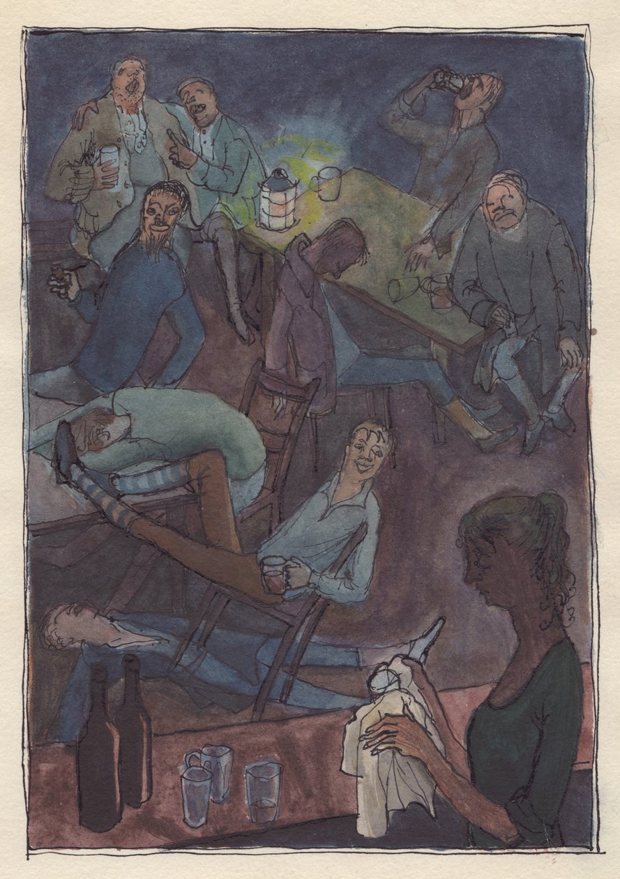 Inside Jamaica Inn, 1952. af Shirley Markham